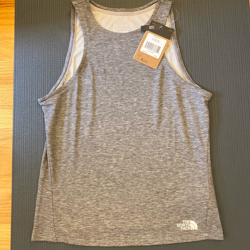Gray north face new with tags athletic 🏋️‍♀️ tank